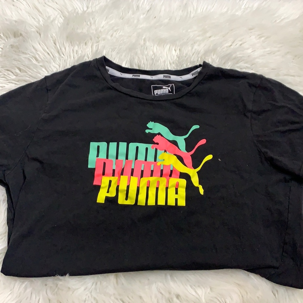 Kids name brand puma shirt